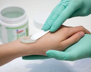 Peeling rukou